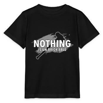 Hausabriss und Renovierungs Design - Stanley/Stella Kinder T-Shirt MINI CREATOR  - Schwarz - Vorne - Mikhail (115cm)