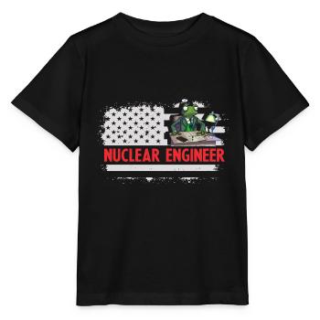 Kernenergie Spruch für Kernenergie - Stanley/Stella Kinder T-Shirt MINI CREATOR  - Schwarz - Vorne - Mikhail (115cm)