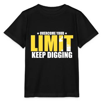 Excavator driver for excavator reverse drivers - Stanley/Stella MINI CREATOR Kids’ T-Shirt - black - Front - Mikhail (115cm)