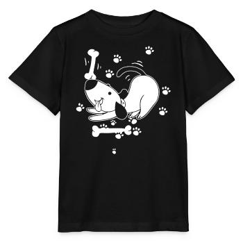 Sweet Dog - Stanley/Stella MINI CREATOR Kids’ T-Shirt - black - Front - Mikhail (115cm)