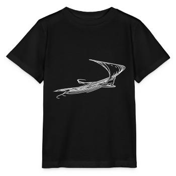 Storm and Wind Vector Weather Motif - Stanley/Stella MINI CREATOR Kids’ T-Shirt - black - Front - Mikhail (115cm)
