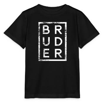 Bruder Minimalismus - Stanley/Stella Kinder T-Shirt MINI CREATOR  - Schwarz - Vorne - Mikhail (115cm)