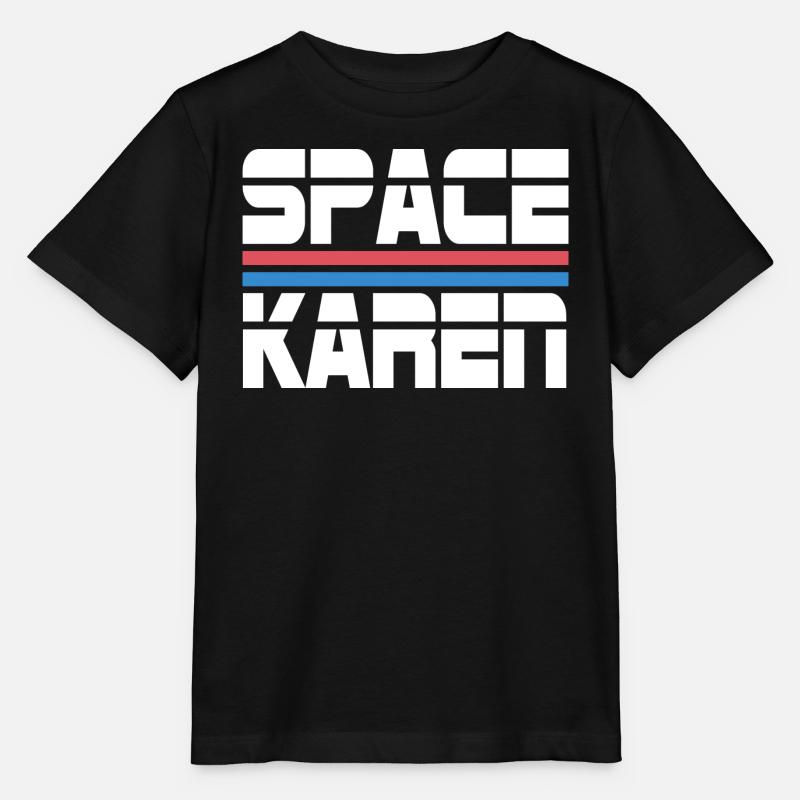 Space Karen - Stanley/Stella Kinder T-Shirt MINI CREATOR  - Schwarz