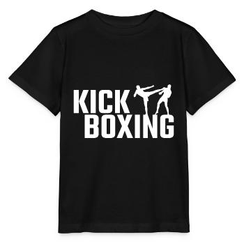 Kickboxing - Stanley/Stella Kinder T-Shirt MINI CREATOR  - Schwarz - Vorne - Mikhail (115cm)