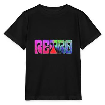Rétro J - T-shirt bio MINI CREATOR Stanley/Stella Enfant - noir - Devant - Mikhail (115cm)