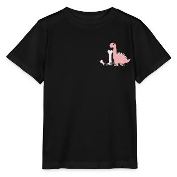 Lettre J - T-shirt bio MINI CREATOR Stanley/Stella Enfant - noir - Devant - Mikhail (115cm)