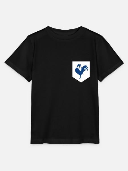 Hahn Französisch Fußball-Team frankreich geschenk euro - Stanley/Stella Kinder T-Shirt MINI CREATOR - Schwarz
