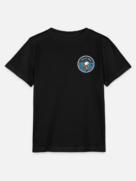 Peanuts Snoopy I Need My Space - Stanley/Stella MINI CREATOR Kids’ T-Shirt - black