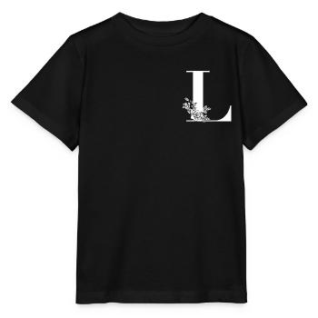 Pointe (L) - T-shirt bio MINI CREATOR Stanley/Stella Enfant - noir - Devant - Mikhail (115cm)