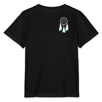 Attrape-rêves Étoilé Envolé - T-shirt bio MINI CREATOR Stanley/Stella Enfant - noir - Devant - Mikhail (115cm)