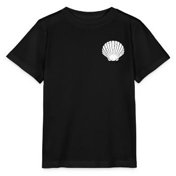 Camino - Jakobsweg - Pilgertour - Santiago - Stanley/Stella Kinder T-Shirt MINI CREATOR  - Schwarz - Vorne - Mikhail (115cm)