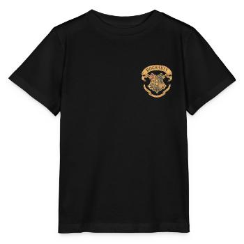 Harry Potter Hogwarts kleines Wappen - Stanley/Stella Kinder T-Shirt MINI CREATOR  - Schwarz - Vorne - Mikhail (115cm)