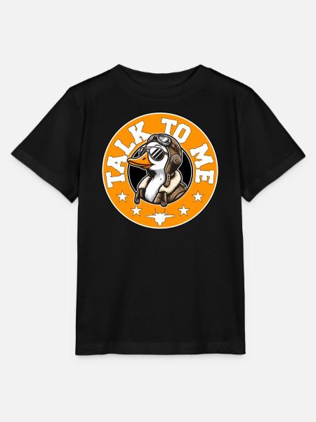 TALK TO ME GOOSE - Stanley/Stella MINI CREATOR Kids’ T-Shirt - black
