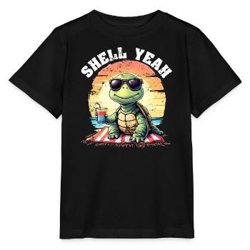 SHELL YEAH! - Stanley/Stella MINI CREATOR Kids’ T-Shirt - black - Front - Mikhail (115cm)