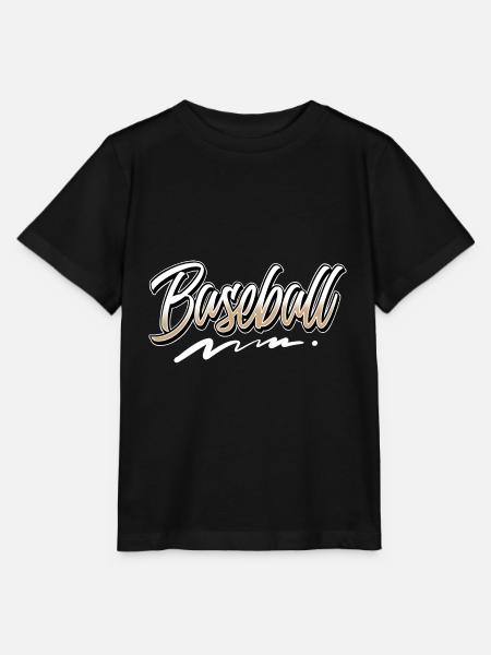 Baseball - Stanley/Stella Kinder T-Shirt MINI CREATOR  - Schwarz