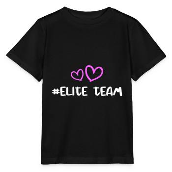 Équipe d’élite Heart Love - T-shirt bio MINI CREATOR Stanley/Stella Enfant - noir - Devant - Mikhail (115cm)