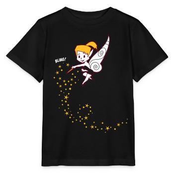 Fee "Bling!" - Stanley/Stella MINI CREATOR Kids’ T-Shirt - black - Front - Mikhail (115cm)