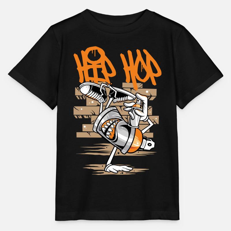 Breakdance B-Boy Streetdance Design Hip Hop Danse - T-shirt bio MINI CREATOR Stanley/Stella Enfant - noir