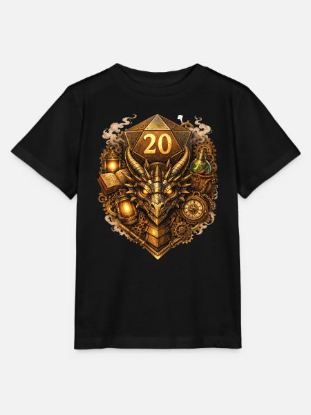T-shirt Donjons & Dragons steampunk fantasy - Stanley/Stella Kinder T-Shirt MINI CREATOR - Schwarz