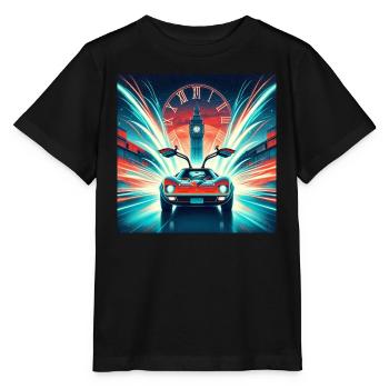 RETOUR VERS LE FUTUR RETRO VINTAGE - T-shirt bio MINI CREATOR Stanley/Stella Enfant - noir - Devant - Mikhail (115cm)