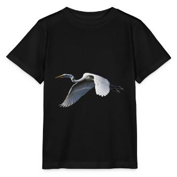 Kranich - Stanley/Stella Kinder T-Shirt MINI CREATOR  - Schwarz - Vorne - Mikhail (115cm)