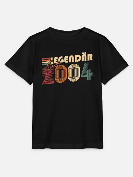 Legendär seit 2004 - Stanley/Stella Kinder T-Shirt MINI CREATOR  - Schwarz