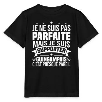 Not perfect but I'm a Guingamp supporter - Stanley/Stella MINI CREATOR Kids’ T-Shirt - black - Front - Mikhail (115cm)