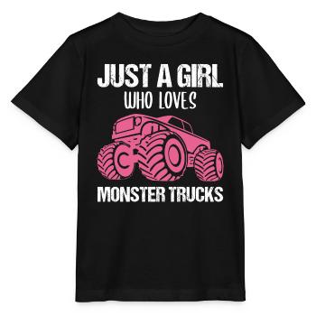 Monster Truck Monster Truck Fans Girl Gift - T-shirt bio MINI CREATOR Stanley/Stella Enfant - noir - Devant - Mikhail (115cm)