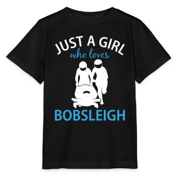 Bobsleigh Bobsleigh Fans Cadeau Fille - T-shirt bio MINI CREATOR Stanley/Stella Enfant - noir - Devant - Mikhail (115cm)