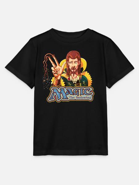 Magic: The Gathering Gegenzauber Retro Card - Stanley/Stella Kinder T-Shirt MINI CREATOR  - Schwarz