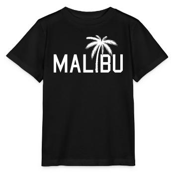 Malibu Sommer Vibes Tropenflair - Stanley/Stella Kinder T-Shirt MINI CREATOR  - Schwarz - Vorne - Mikhail (115cm)
