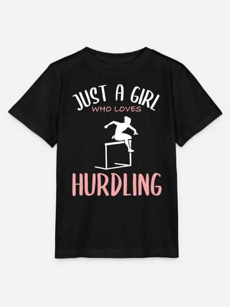 Hürdenlauf-Liebe - Mädchenpower - Stanley/Stella Kinder T-Shirt MINI CREATOR - Schwarz
