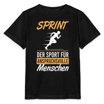 Sprinter Elite Sport d’Endurance - T-shirt bio MINI CREATOR Stanley/Stella Enfant - noir - Devant - Mikhail (115cm)