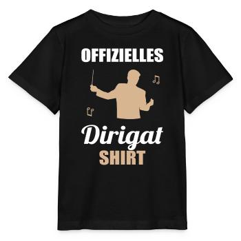 Chemise de direction officielle - cadeau pour les maestros - T-shirt bio MINI CREATOR Stanley/Stella Enfant - noir - Devant - Mikhail (115cm)