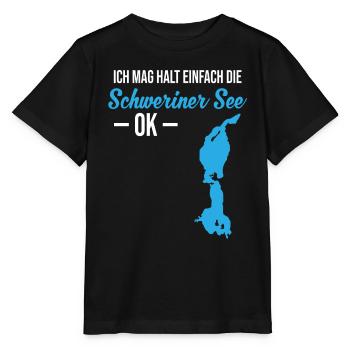 Tout simplement Schweriner Voir l’amour - T-shirt bio MINI CREATOR Stanley/Stella Enfant - noir - Devant - Mikhail (115cm)