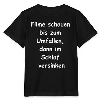 Cadeau sans sommeil - T-shirt bio MINI CREATOR Stanley/Stella Enfant - noir - Devant - Mikhail (115cm)