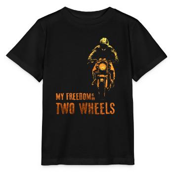 Motorcycle - Stanley/Stella MINI CREATOR Kids’ T-Shirt - black - Front - Mikhail (115cm)