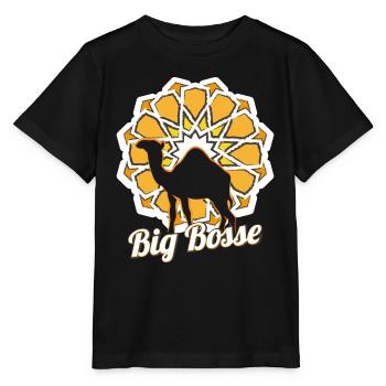 Big Bosse - T-shirt bio MINI CREATOR Stanley/Stella Enfant - noir - Devant - Mikhail (115cm)