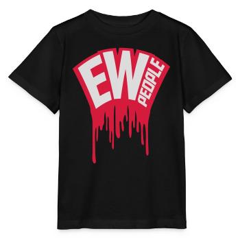 ew people citation drôle - T-shirt bio MINI CREATOR Stanley/Stella Enfant - noir - Devant - Mikhail (115cm)