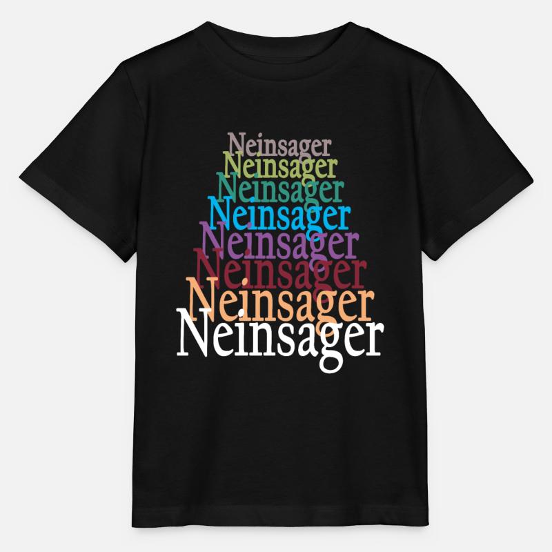 Rebell - Stanley/Stella Kinder T-Shirt MINI CREATOR  - Schwarz