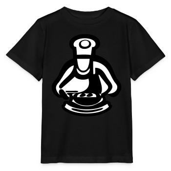Die Meisterköchin / Der Meisterkoch - Stanley/Stella Kinder T-Shirt MINI CREATOR  - Schwarz - Vorne - Mikhail (115cm)