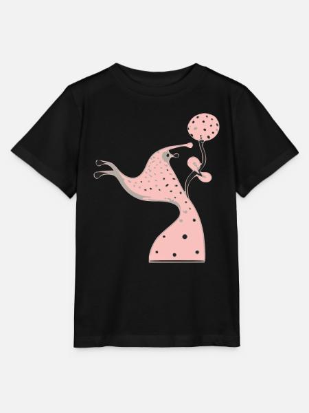 Unwirkliche Kreatur - Stanley/Stella Kinder T-Shirt MINI CREATOR - Schwarz