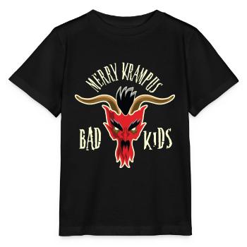 Krampus - T-shirt bio MINI CREATOR Stanley/Stella Enfant - noir - Devant - Mikhail (115cm)