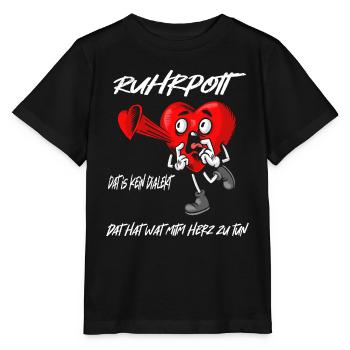 Ruhrpott Dialekt - Stanley/Stella Kinder T-Shirt MINI CREATOR  - Schwarz - Vorne - Mikhail (115cm)