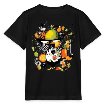 Piou in fruit n°2 - Stanley/Stella Kinder T-Shirt MINI CREATOR  - Schwarz - Vorne - Mikhail (115cm)
