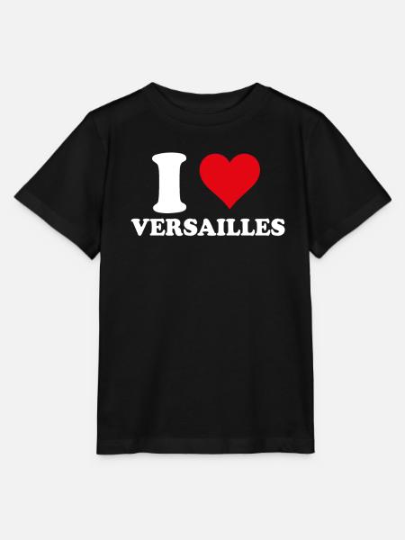 Ich liebe Versailles Geschenktourismus - Stanley/Stella Kinder T-Shirt MINI CREATOR - Schwarz