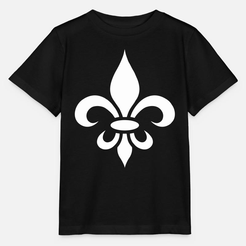 King's Fleur de lis Logo - Stanley/Stella Kinder T-Shirt MINI CREATOR  - Schwarz
