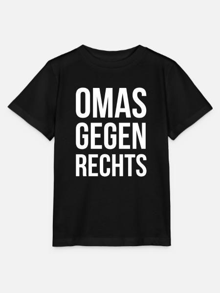 OMAS GEGEN RECHTS - Stanley/Stella Kinder T-Shirt MINI CREATOR - Schwarz