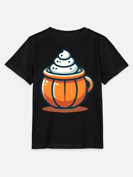 Kürbistasse - Stanley/Stella Kinder T-Shirt MINI CREATOR - Schwarz