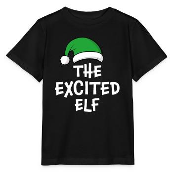 L’elfe excité - T-shirt bio MINI CREATOR Stanley/Stella Enfant - noir - Devant - Mikhail (115cm)